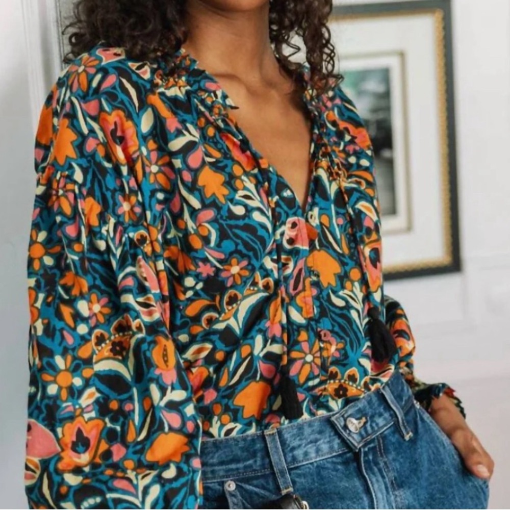 Cleobella Kaitlyn Blouse, size Small, NWT